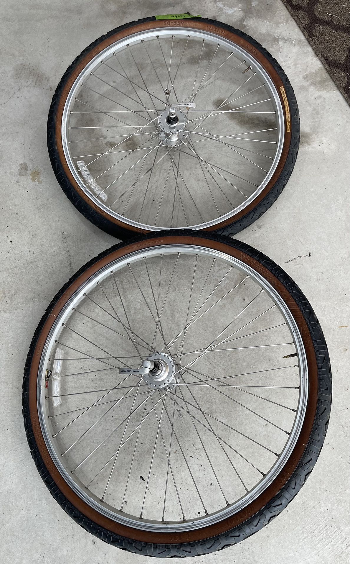 Heavy Duty 26” MTB/ Tandem 40 Spoke Wheel/Tire Set