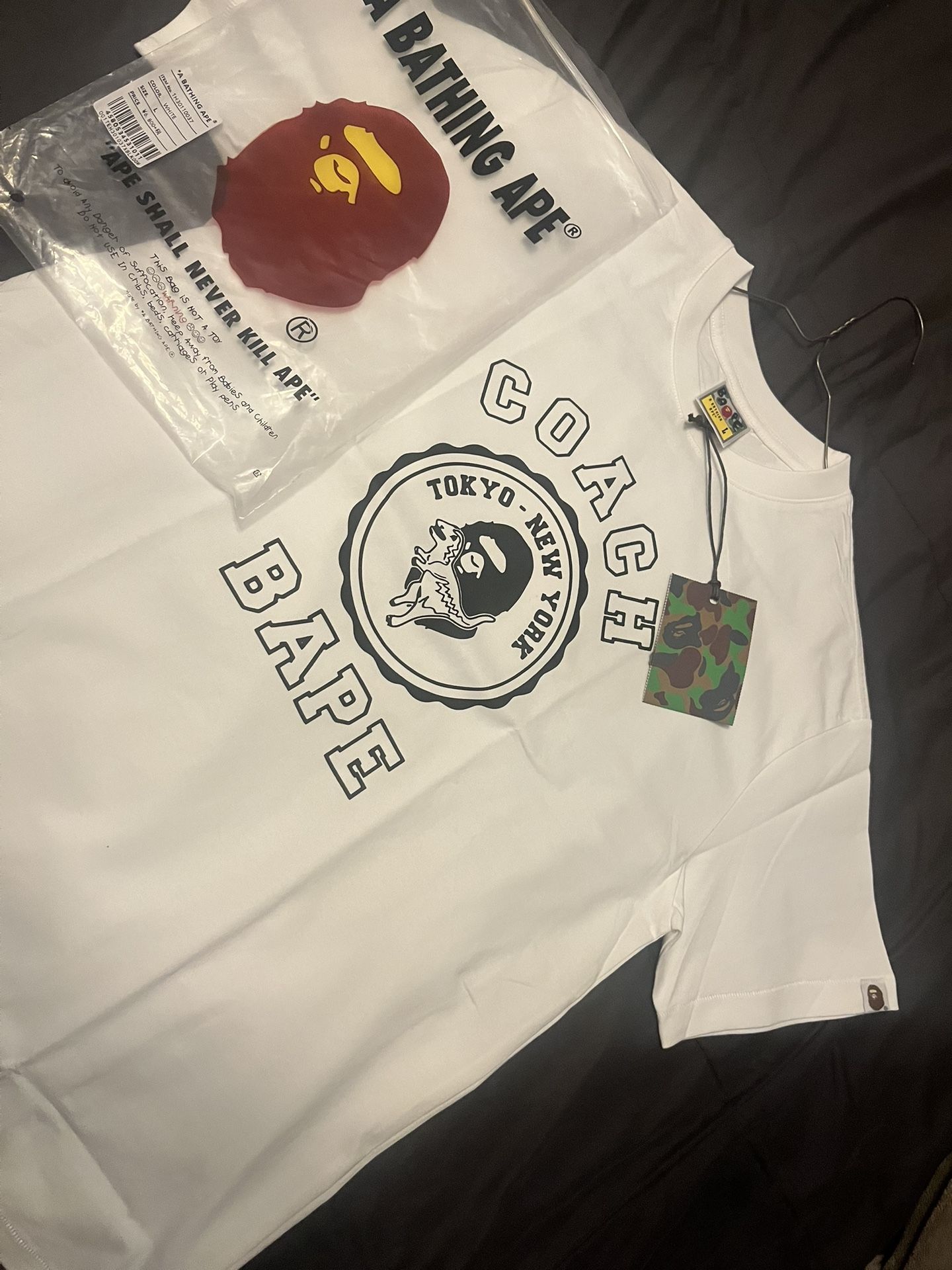 Coach Bape T Large 40