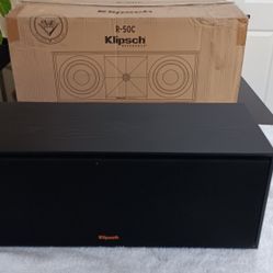 Klipsch Reference R-50C Center Channel Speaker