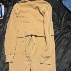 Tan Two Piece