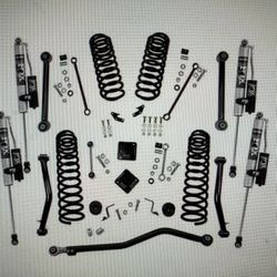 Front and Rear Fox 2.0 Reservoir Shocks