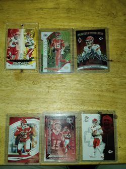 Patrick Mahomes NFL Sports cards