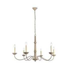 Weathered Dove Chandelier Ceiling Light