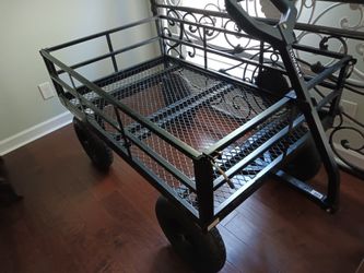 Small Towable Metal Trailer Perfect 