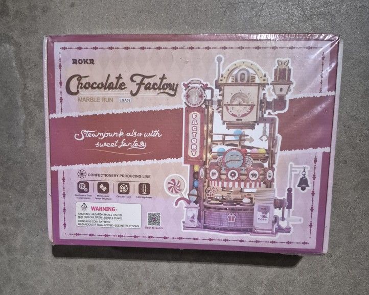Chocolate Factory Wooden Puzzle