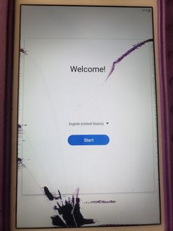 Samsung Galaxy Tab A (As Is)....Read Description.
