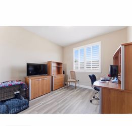 5 pc wood desk set FREE
