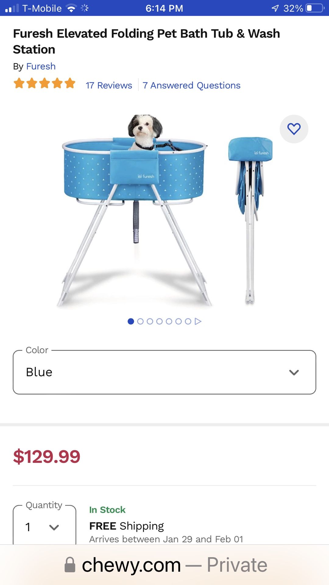 Folding dog bath tub
