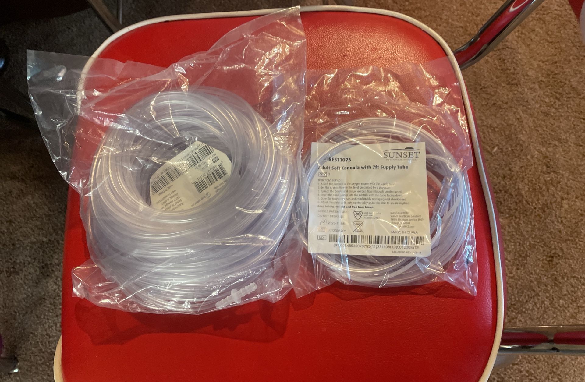 Medical Tubing For Oxygen Machine