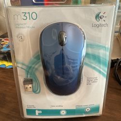 Logitech M310 Wireless Optical Mouse - Peacock Blue ((contact info removed)17)