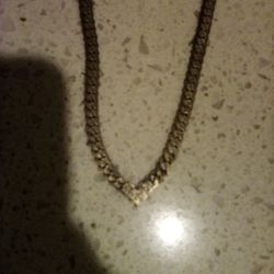 y Sterling Silver Necklace