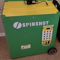 Like New Spinshot Pickleball Ball Machine w/over 200 Pickleballs