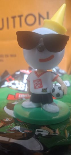 RARE Jack in the Box Soccer World Cup Bobblehead