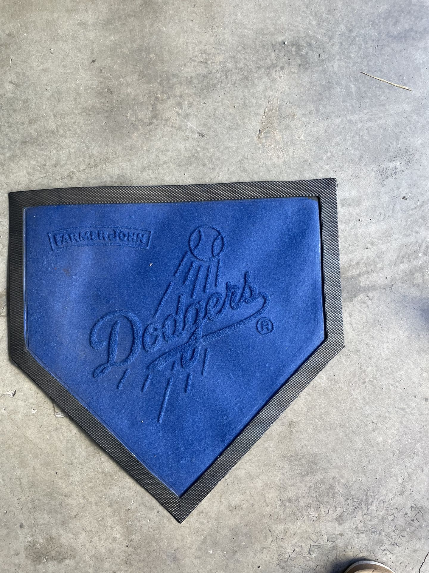 Los Angeles Dodgers Home Plate Mat