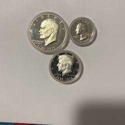1976 BICENTENNIAL SILVER COINS