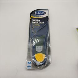 Dr. Scholls LOWER BACK PAIN insoles MEN ( size 8 - 14 )