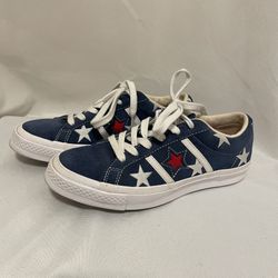 Womens7/ Men’s 5 Converse One Star Academy Ox Navy Sneakers Star USA 