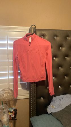 bright Pink Lululemon Cropped Jacket