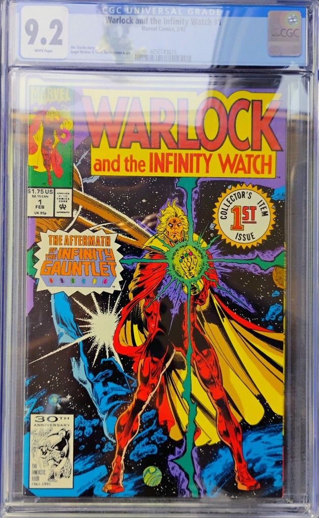 Warlock And The Infinity Watch Issue # 1/ 1992