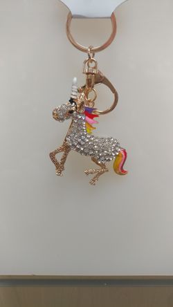 Jeweled Keychain Unicorn ( NEW )