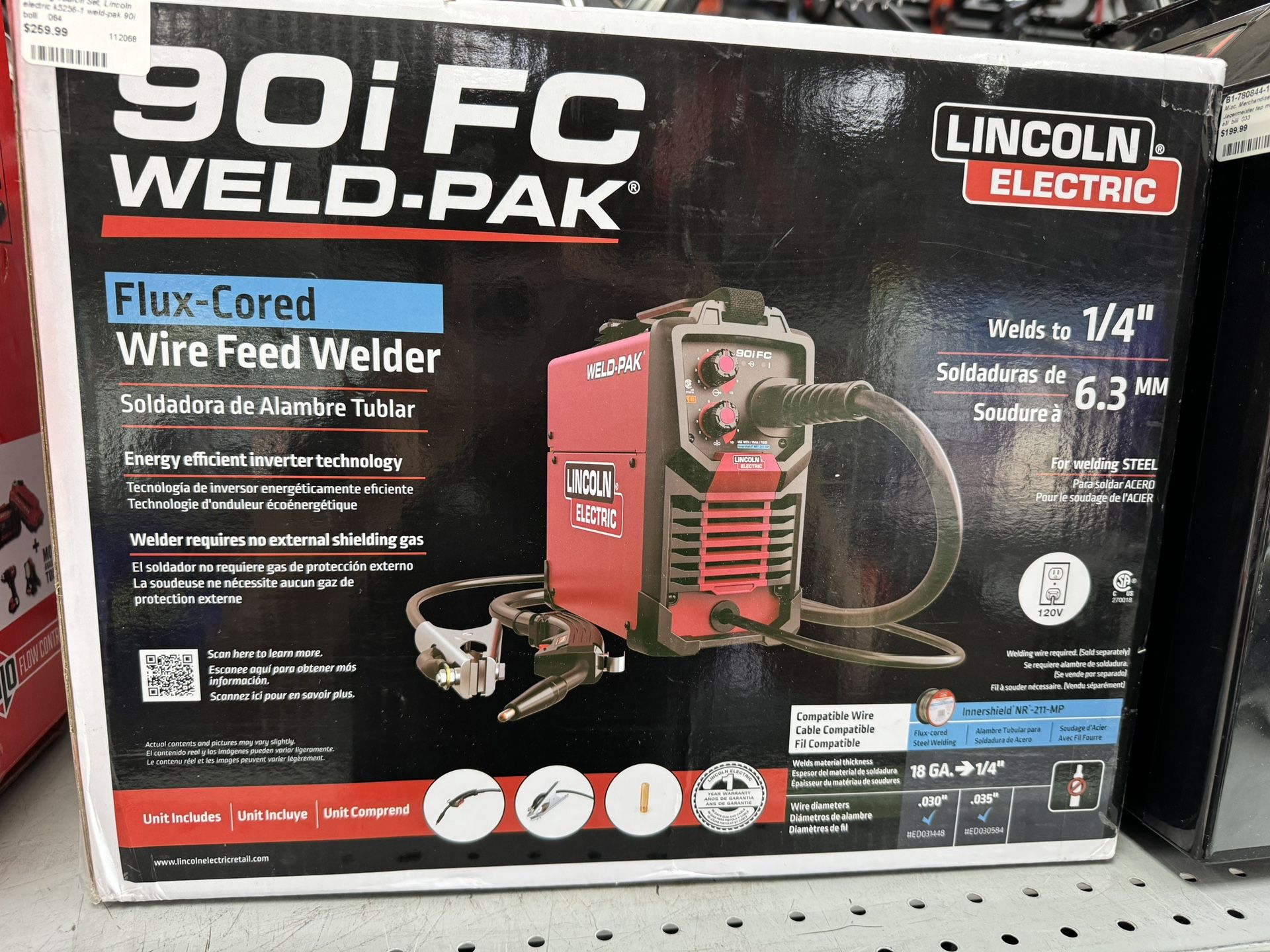 Lincoln Electric 90i Fc Weld Pak