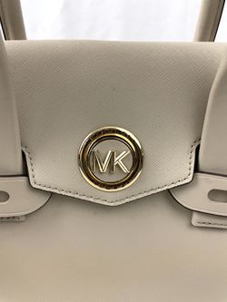 NWT Michael Kors Ava Small Top Handle Leather Satchel Bag Electric Blue  Black for Sale in La Mesa, CA - OfferUp