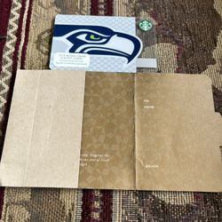 Starbucks Seahawk Card