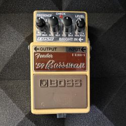 Boss Fender FBM-1 '59 Bassman Pedal