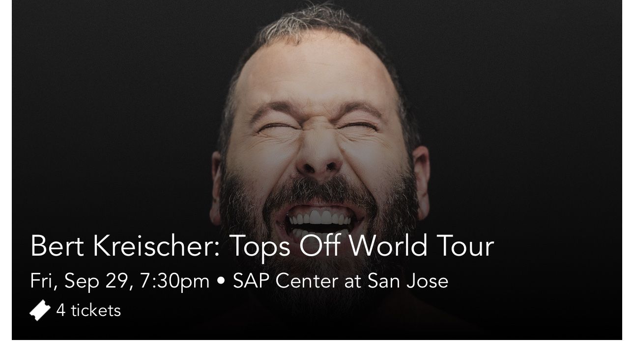Tickets For Show SAP San Jose