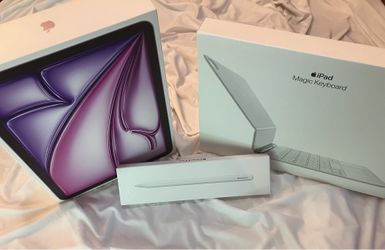 Ultimate iPad Air 11" M3 (256GB) Bundle + Pencil Pro & Magic Keyboard