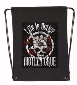 Motley Crue Drawstring Bookbag