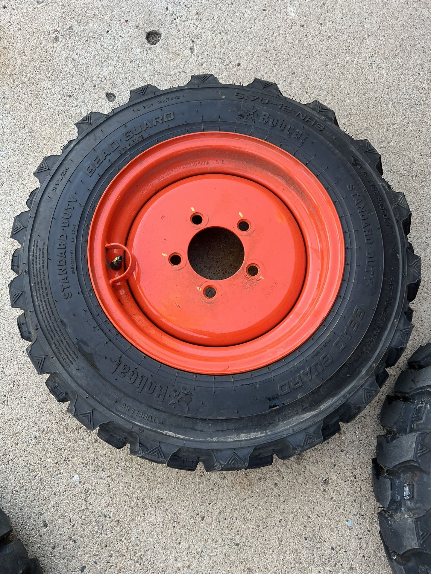 Bobcat S70 Wheels And Tires