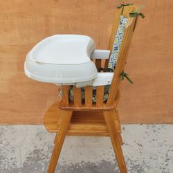 EDDIE BAUER CLASSIC WOOD HIGH CHAIR