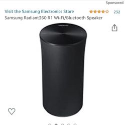 TWO Samsung Radiant360 r1 WiFi Bluetooth Speaker