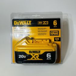 Dewalt 6ah Battery New 