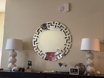 Mirror and Lamp set