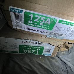 Siemens Main Lug Load Center Electrical Boxes Brand New ! 