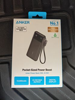 anker powerbank 10000 Mah 22.5w
