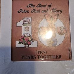 Peter, Paul, and Mary 10 Years Together Coaster coaster