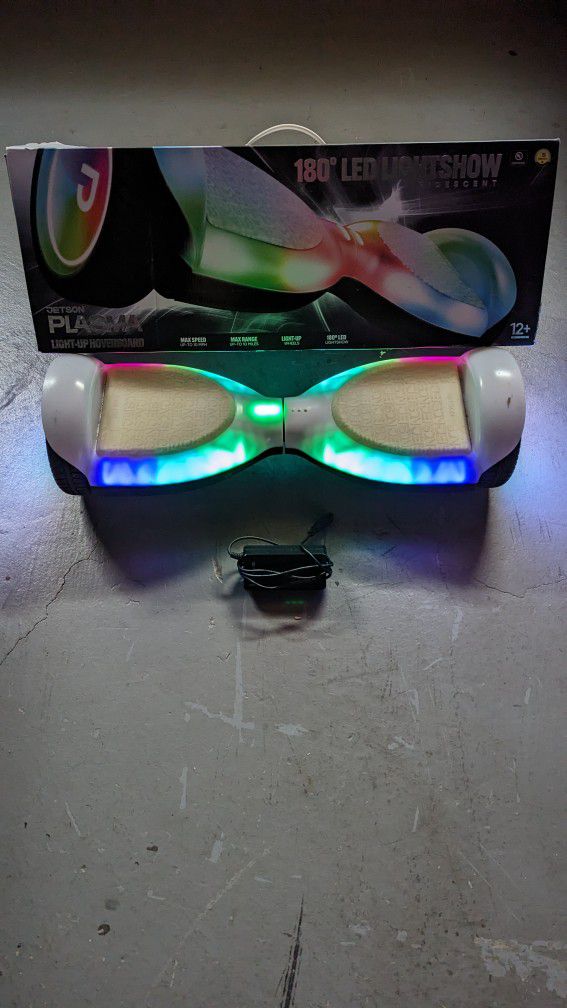 Jetson Plasma Light up Hoverboard $80 FIRM 