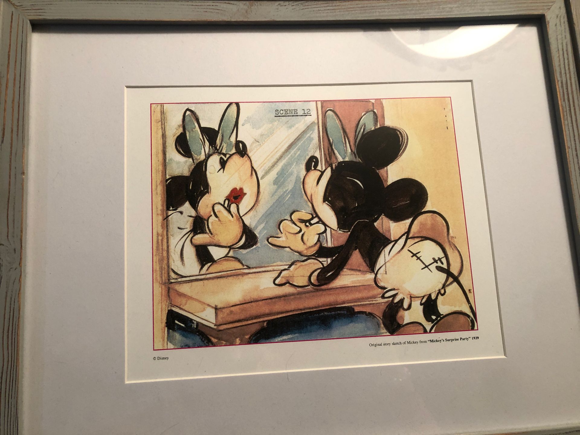 Disney print famed