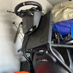 Xbox Driver Chair Everything There Shifter Gas Pedal Used Maybe A Handful Of Times 