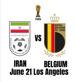 Belgium vs Iran World Cup tickets