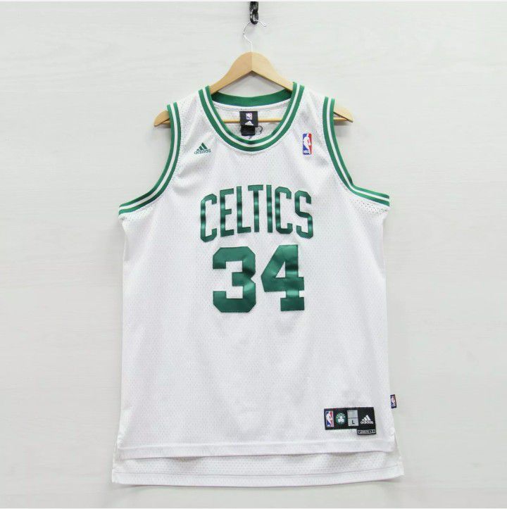 Paul Pierce #34 Boston Celtics Adidas Swingman Jersey Large White NBA Stitched