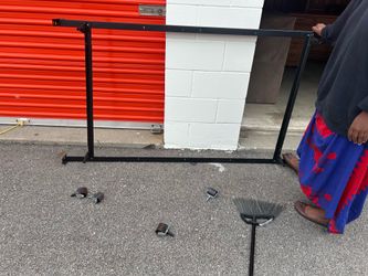 Free Metal Bedframe ( For twin size bed)