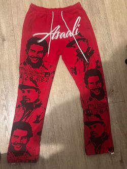 Asaali Joggers Red/Black Size M