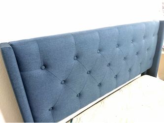 Queen Bed Set – Headboard, Bed Frame & Soft Mattress