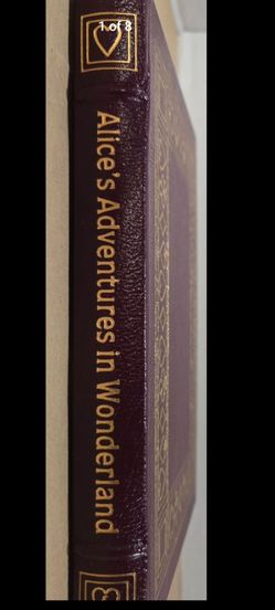 Alice's Adventures In Wonderland Lewis Carroll EASTON PRESS Collectors Edition