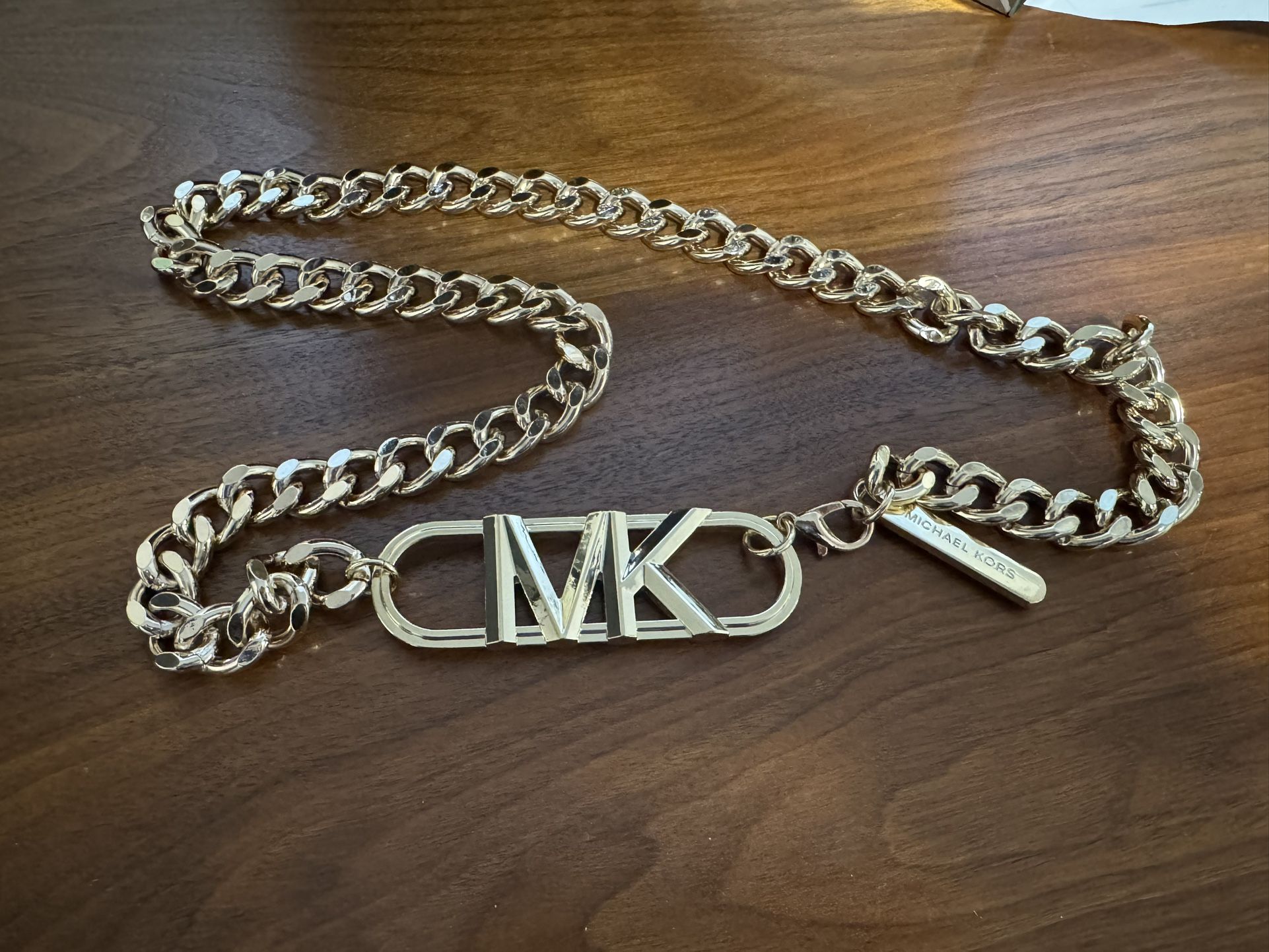MK Belt Gold Chain 33”