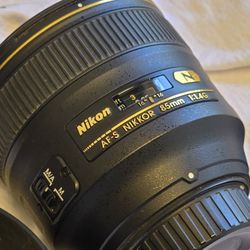 Nikon Afs 85mm 1.4 G
